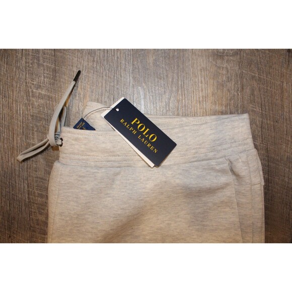 NWT Polo Ralph Lauren Men's Double Knit Cargo Fleece Jogger Sweatpants Gray XXL - Picture 4 of 6